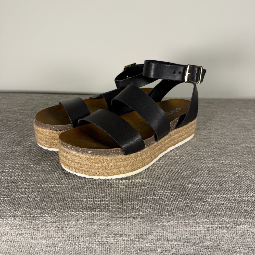 Patrizia by Spring Step Larissa Ankle Strap Espadrille Sandals